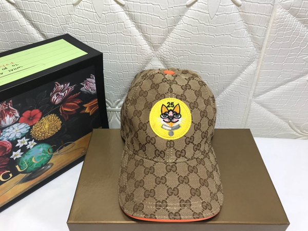 ブランド帽子角部分ディテール